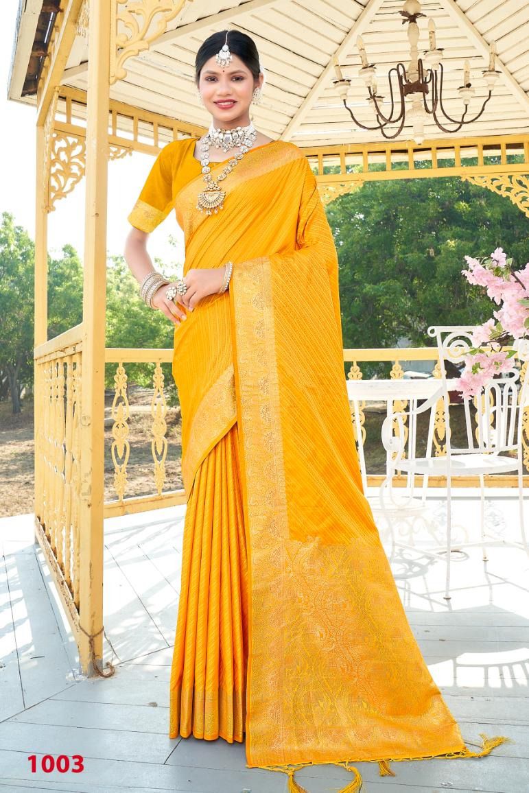 Newly Launched soft silk sari collection for women